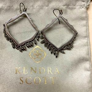 Kendra Scott Jewelry | Kendra Scott Silver Lacy Fringe Drop Earrings